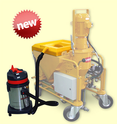 Machine à projeter compacte B30 - Débit réglable de 6 à 35L - Pompage et projection interne et externe_1