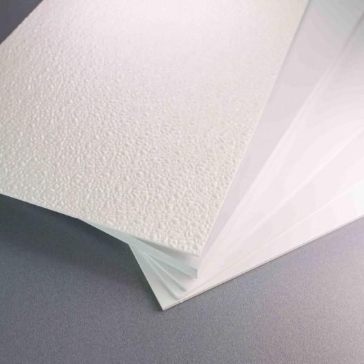 Plaque polyester blanche grainée 2 mm pour rénover vos murs - alimentaire_0