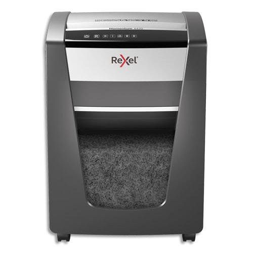 Rexel destructeur de documents momentum x420 p-4, coupe croisée, 4x40mm, 20 feuilles, 30 litres 2104578eu_0