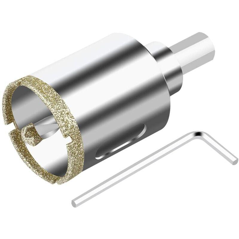 Foret Diamant 10 Mm Pour Carrelage - Perce Porcelaine, Céramique, Granit, Marbre - Avec Cire Intégrée, Pas Besoin D'Eau