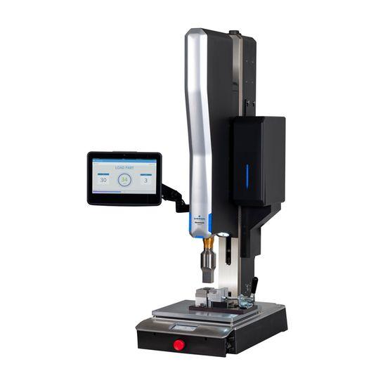 Soudeuse à ultrasons Branson GSX-E1 - plate-forme avancée pour assemblage de composants en plastique complexes - précision Elite_0