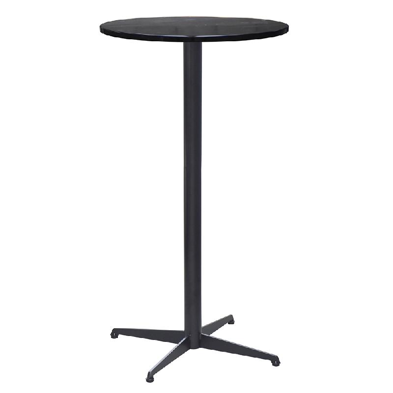 Table a pietement mange debout simple cross/4 mds_0