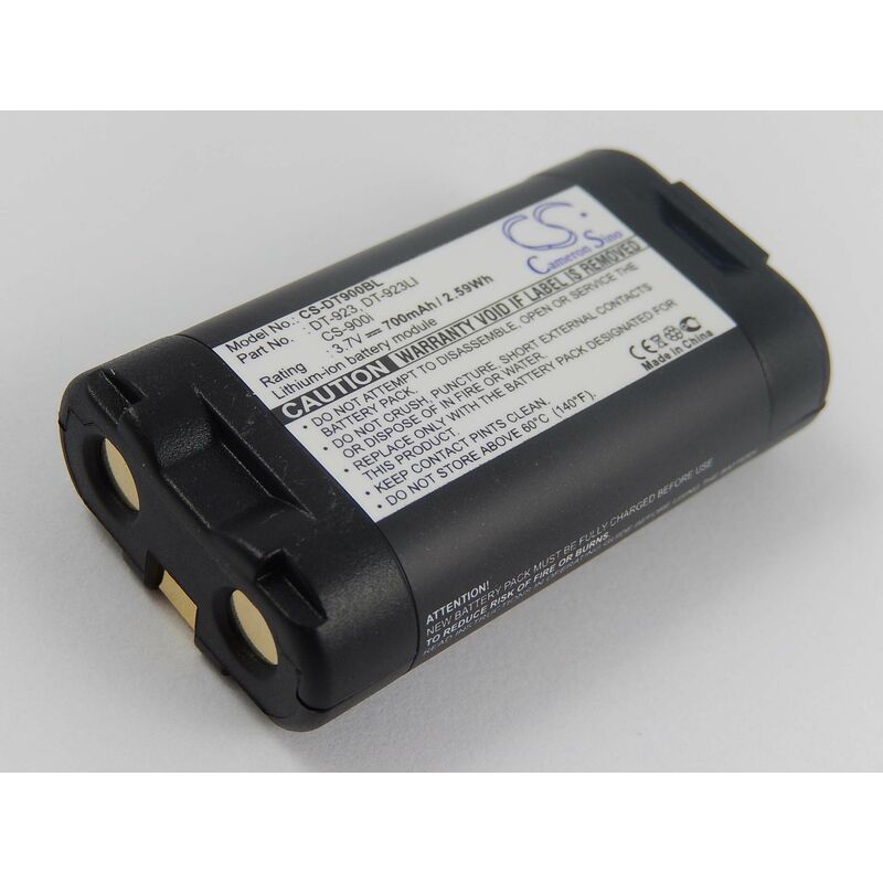 SDL30 dispositivo di misurazione 4400mAh, 7,4V, Li-Ion SCT6 total Stations vhbw batteria compatibile con Sokkia NET1200 RCP4-5 Controlers SCT6
