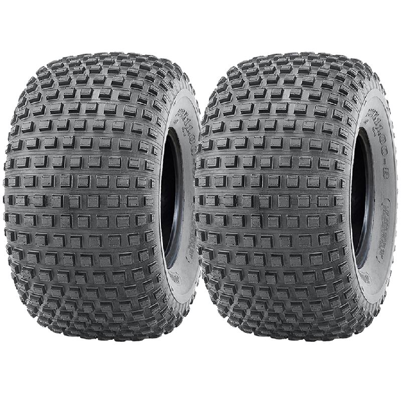 22x11.00-8 Pneu ATV Knobby Pneu Quad 22 11 8 pneu 6ply Wanda heavy duty Set of 2_0
