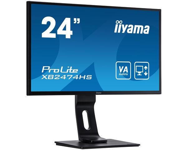 IIYAMA ProLite XB2474HS-B2 - Moniteur LED 23.6'' Full HD VA - Pied ergonomique ajustable_0
