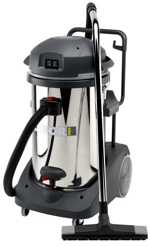 Aspirateur eau et poussière LavorPro Taurus IR - 3 moteurs silencieux - réservoir inox basculant - chariot anti-choc_0