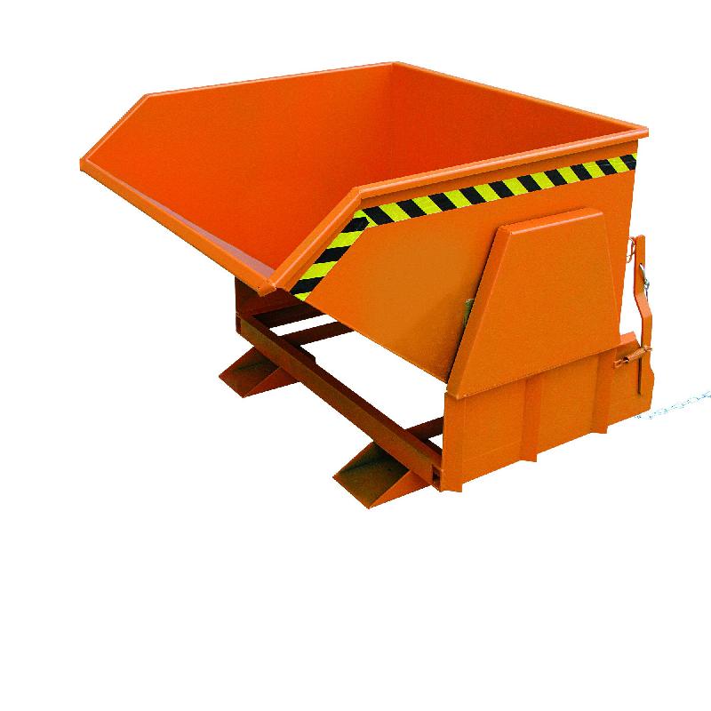 Benne basculante automatique Eichinger 2011 - Contenance 2000L - Peinture orange RAL 2000_0