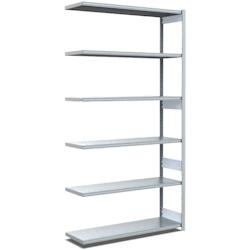 BITO Rayonnages à tablettes, type EL - charge par tablette 100 kg L1008 mm x P424 mm x H2500 mm finition galvanisée - acier 4250692956376_0