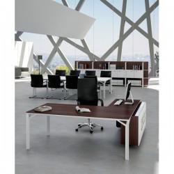 Bureau d'angle x8 avec caisson de rangement – officity._0