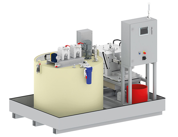 Centrifugeuse de traitement des eaux, équipée d'un système en circuit extrêmement efficace - WT-Loop d'OTEC_0