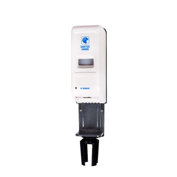 Distributeur de savon - Simex - 0,9 litres - avec capteur électronique et support pour poteaux de guidage_0