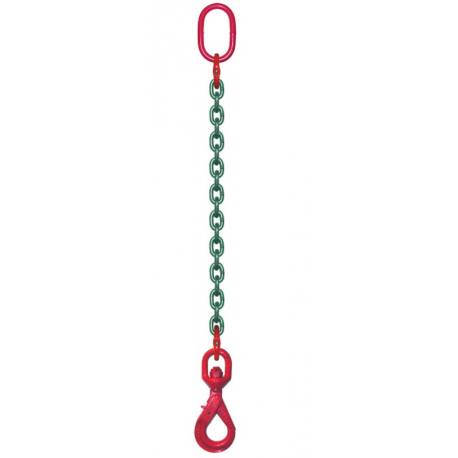 Elingue chaîne avec crochet émérillon à verrouillage automatique Référence 4269X_0