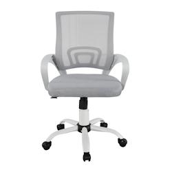 Furniture Style Chaises de bureau avec assise en textile blanc et gris. Modèle Martine - jaune FS1156BGR_0