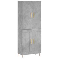 Helloshop26 - Buffet bahut commode armoire meuble de rangement organisateur cuisine salle de séjour salon haut 69,5 x 34 x 180 cm 02_0034511 - 300021_0