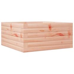 Helloshop26 - Jardinière bac lit surélevé plantes fleurs terrasse jardin 50 x 50 x 23 cm bois massif douglas marron 02_0037630 - 3000213910889_0