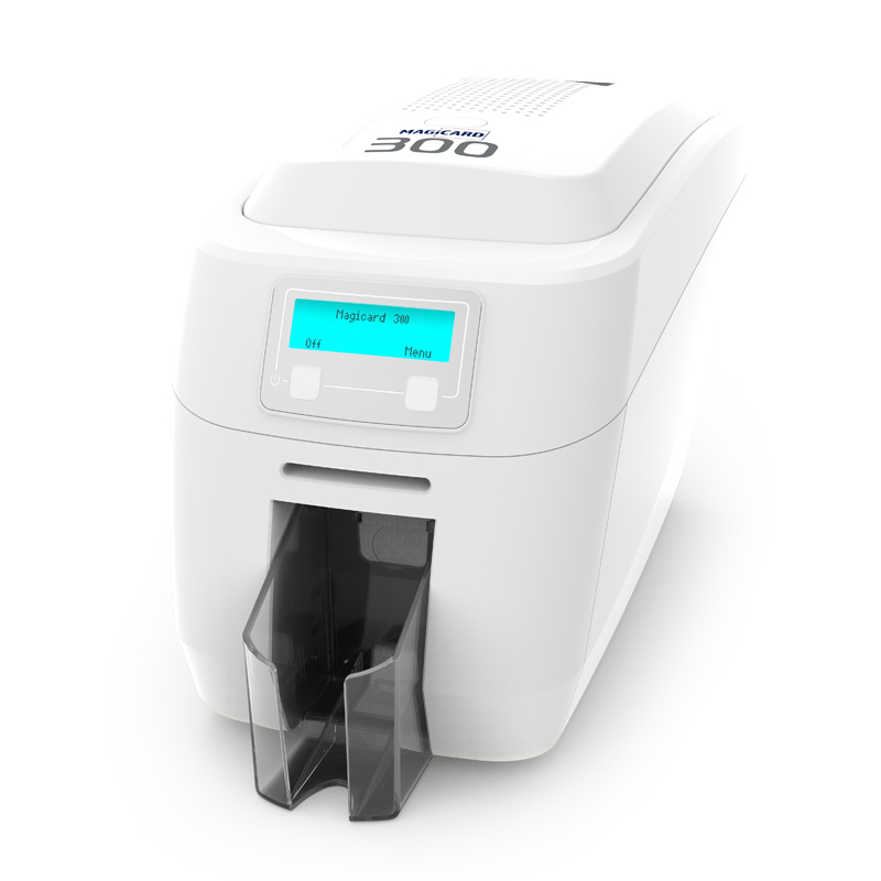 Imprimante à carte Magicard 300  Recto Verso USB ETH pour les entreprises , les écoles et les autorités locales_0