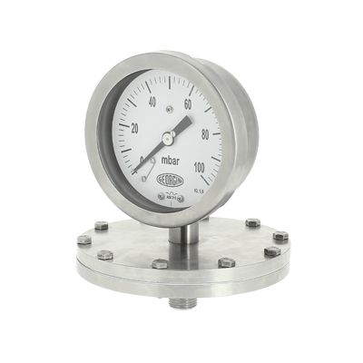 M5200 - Manomètres à membrane Georgin - Mesure de -600mbar à 25 bar - Inox 316L_0