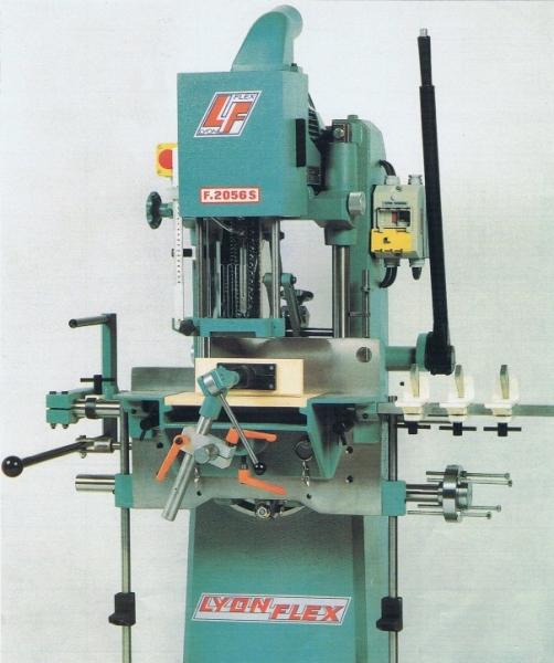 Mortaiseuse à chaîne fixe d'atelier Mintech - modèles F2084, F2056, F2056B, F2056S - puissance 2.5 à 3.5 CV_0
