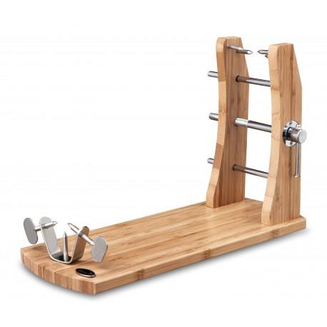 Pack serre-jambon et couteau à jambon alvéolé Déglon - Dimensions 48x20x32_0