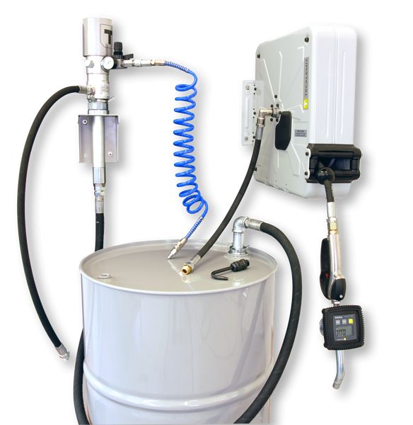 Pompe pneumatique Tecpump DP 56 Pro - Kit complet avec ratio 5:1 - Débit jusqu'à 16 l/min_0