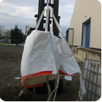 Sacs big bags retournable® - Nouvelle génération pour BTP avec double toile laminée et système de vidage sécurisé_0