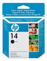 Tête impression HP n°14 noir pour Color Inkjet CP1160, Officejet 7110-7130-7140 Référence HP C4920AE