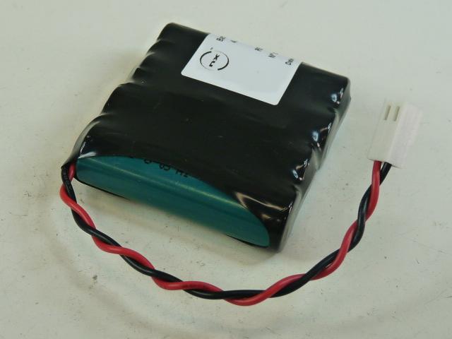 BATTERIE NIMH 4X AA 4S1P ST1 F100 4.8V 2.5AH MOLEX_0