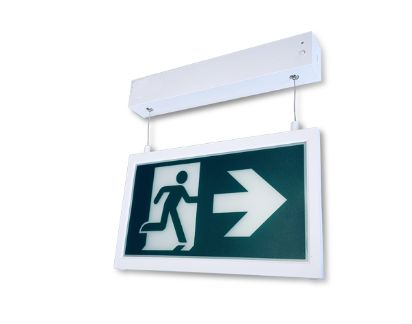 By-a29p - Bloc autonome d'éclairage de sécurité extra plat - Lumatec - consommation : 3,5 W max - visibilité 30 m_0