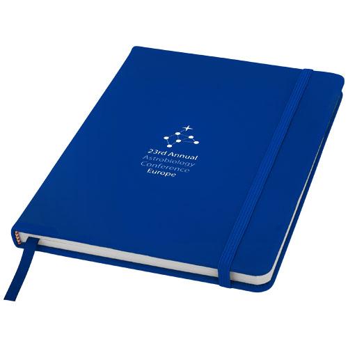 Carnet de notes A5 Spectrum - 96 pages blanches - Fermeture élastique et signet assortis - Réf. 10709103_0