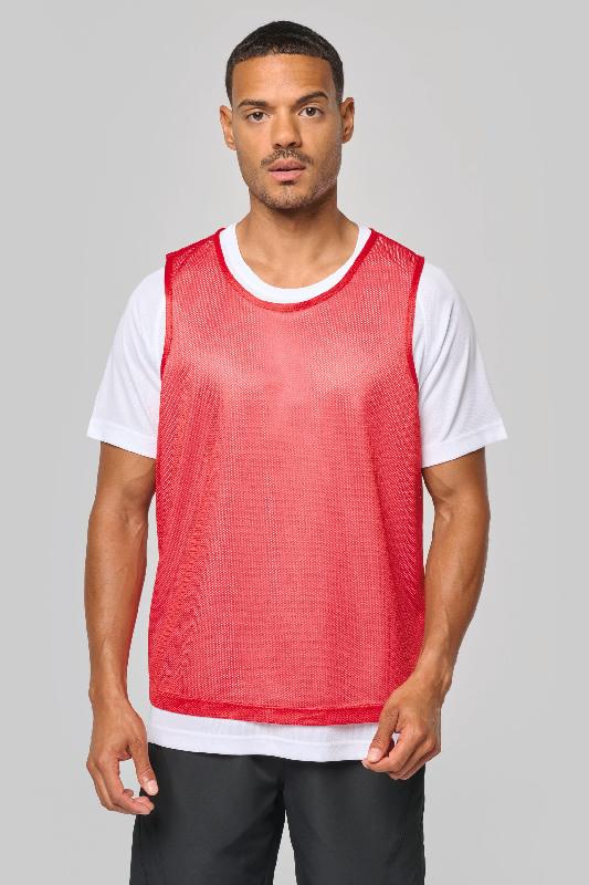 Chasuble en filet léger multisport unisexe - Maille ajourée - Réf: PA043 - Marque PROACT - Disponible en plusieurs couleurs et tailles_0