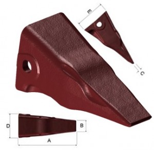 Dents de godet MTG - Système Ripmet I Impact ME45I - Résistance pour applications difficiles_0