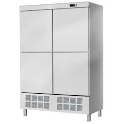 EURAST - Armoire frigorifique 4 portes 560 x 542 - 1400x720x2070 mm - 340 W 230/1V - 76020609 - gris inox 76020609_0