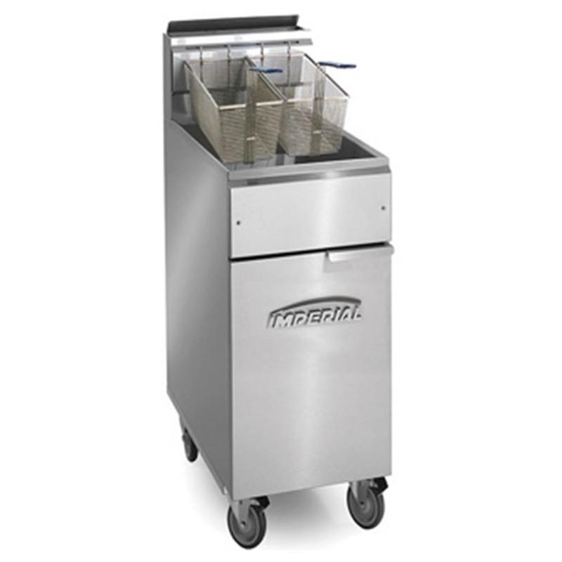 Friteuse gaz haut rendement Imperial IFS-OP - chauffe indirecte, 22L, 36kW_0