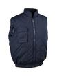 Gilet polyester/coton matelassé avec col. Gilalpa_0
