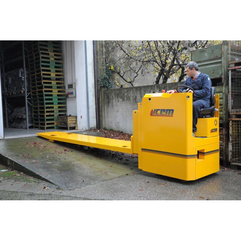 GT 65 P CR - Transpalette électrique ICEM SRL - capacité de charge 6500 kg - levage 350 mm_0