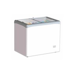 Iarp Conservateur à glace VIC 220 CSV, 1002 x 651 x 852 mm, statique, blanc, couvercles vitrés - I9H02355_0