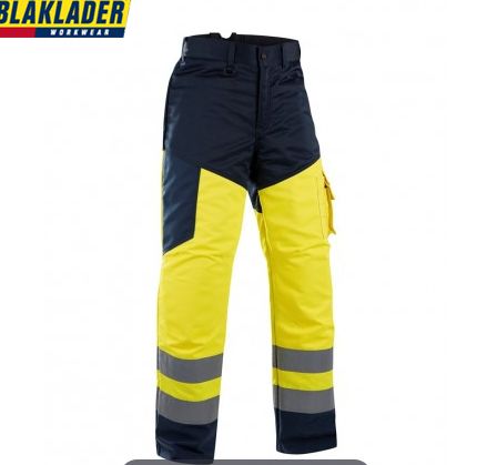 Jambière anti-coupure - Blaklader - haute visibilité - normes EN20471 et EN381-5, renforcées en CORDURA_0