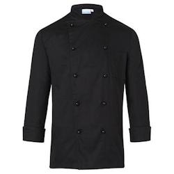 KARLOWSKY Veste de cuisine mixte, manches longues, noir XXL - XXL noir 4040857916594_0