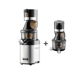 Kuvings - Extracteur de jus professionnel CS600 + tête supplémentaire - 40L de jus par heure - Utilisation non-stop sans surchauffe - Idéal pour ba_0