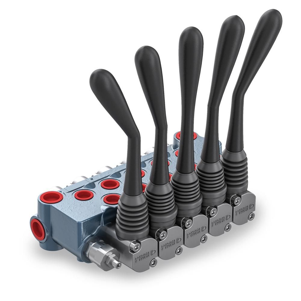Md7 - distributeur hydraulique Bondioli & Pavesi - débit 70L/min - valves de contrôle directionnel monoblocs_0