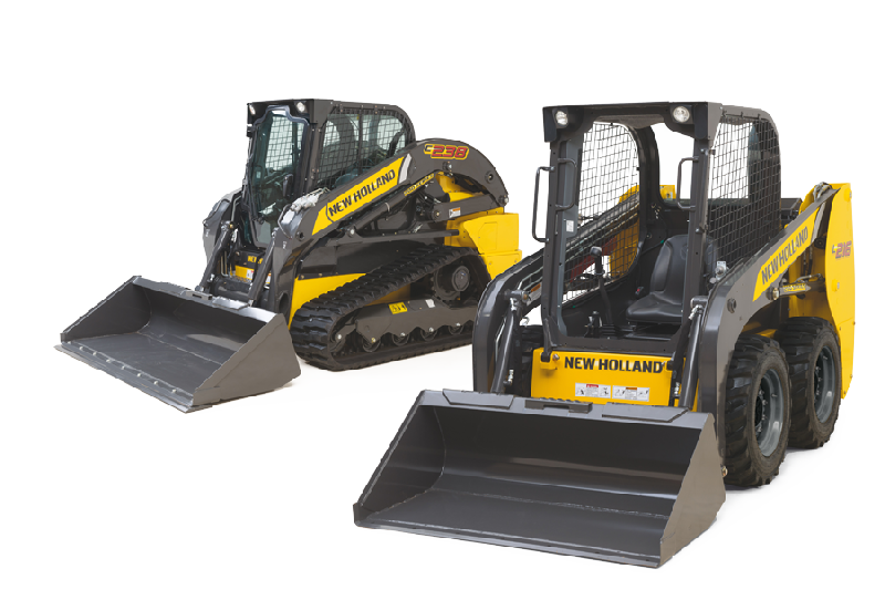 Mini-chargeuse et chargeuse compacte sur chenille - New Holland - 11 modèles polyvalents avec levage jusqu'à 3,3 m_0