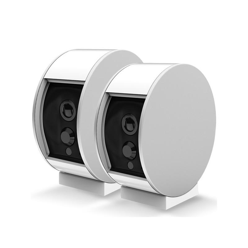 Pack 2 caméras de surveillance Somfy Protect Indoor Camera - Détection PIR, Vision nocturne et HD_0