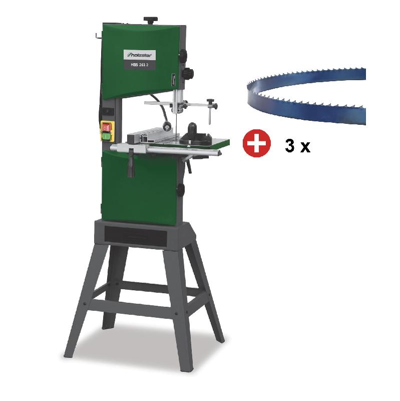 Pack scie à ruban verticale bois HBS261-2 avec 4 lames de scie Holzstar PACK HBS261-2_0