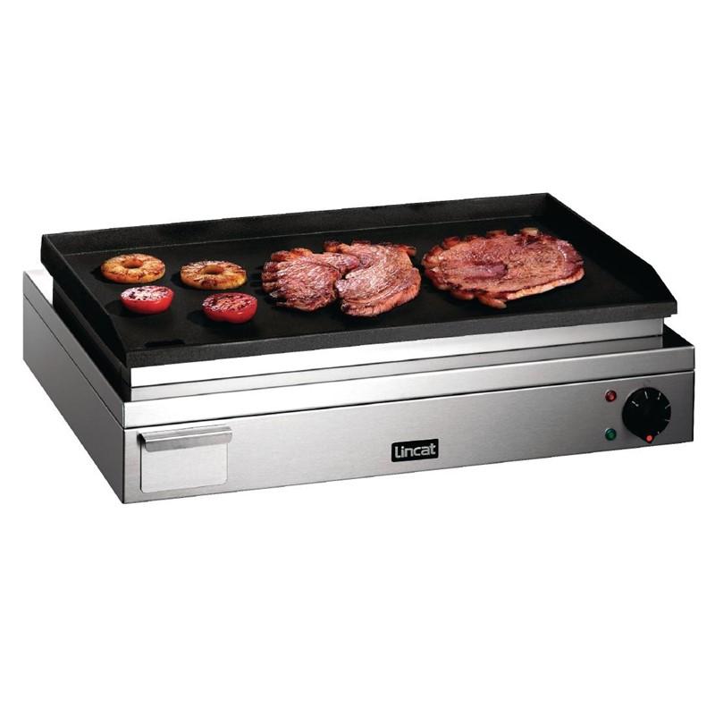 Plancha électrique double Lynx 400 LGR2 - K160 - 3kW - Plaque en fonte - Acier inoxydable_0