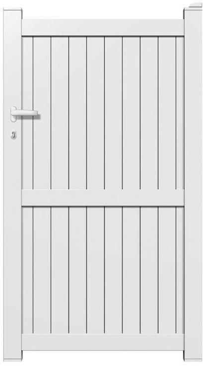 Portillon aluminium battant - modèle OPC-103 - dimensions au choix - coloris standards_0