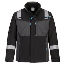 Portwest - Softshell de travail résistant à la flamme WX3 Noir / Gris Taille L - L noir 5036108368501_0