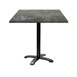 Restootab - Table 70x70cm - modèle Bazila pierre métallisée - gris TB-BZ4-7070M-P.METAL_0