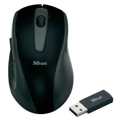 SOURIS SANS FIL OPTIQUE TRUST EASYCLICK WIRELESS MOUSE NOIR