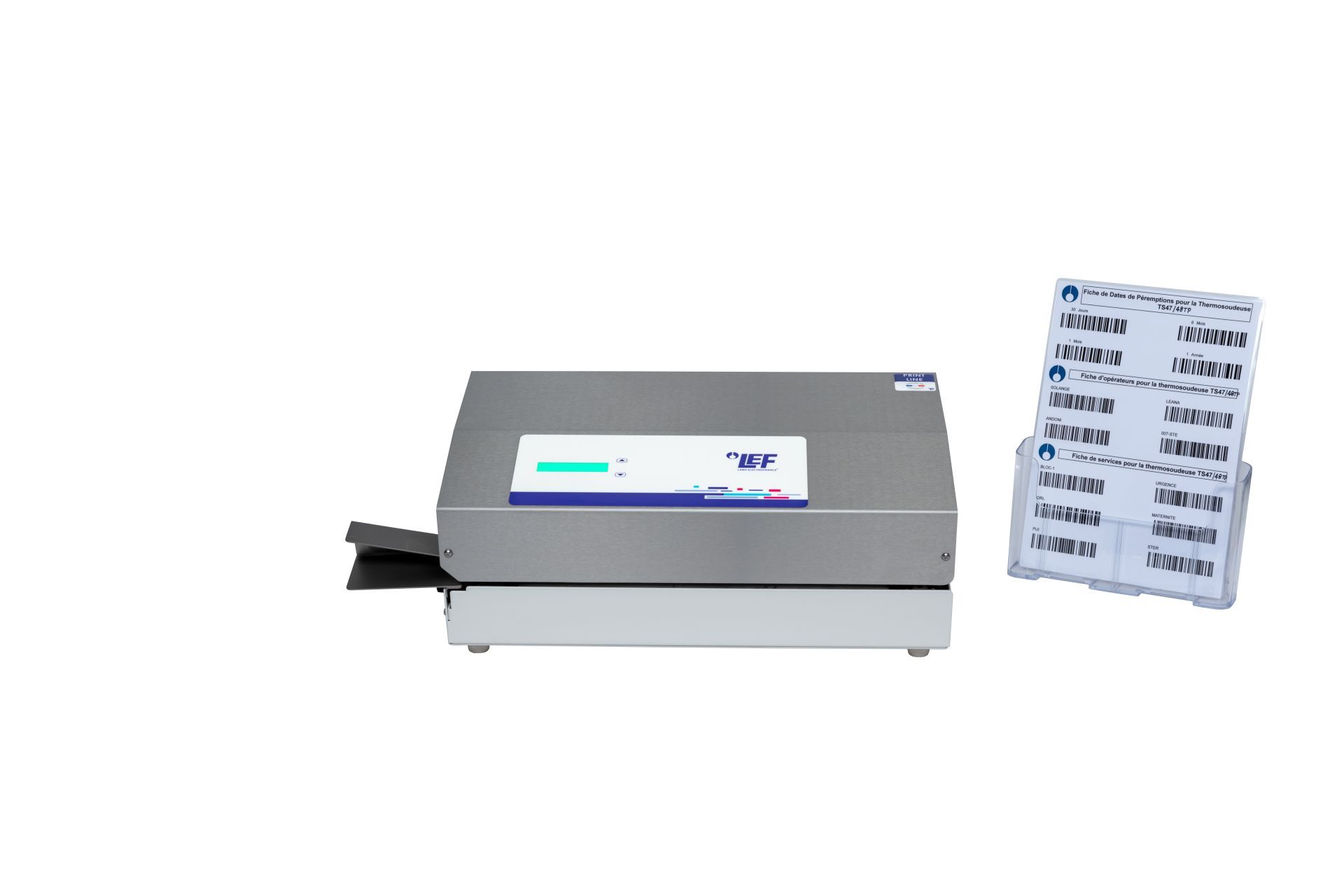 Thermosoudeuse PRINT LINE TS 47 / TS 47N - impression sur sachets pelables avec scanner intégré_0