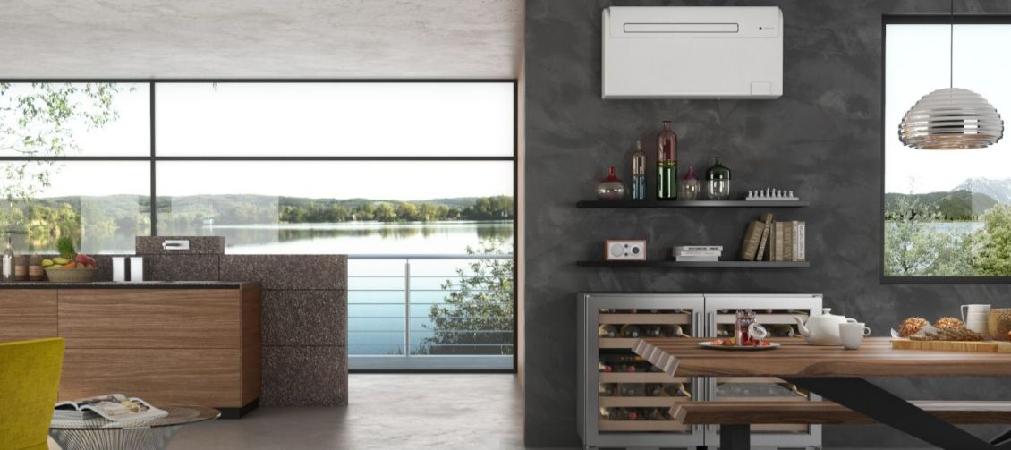 Unico Air - Climatiseur sans unité extérieure - Slim Design 16 cm - Puissance 1,8 kW - Olimpia Splendid_0